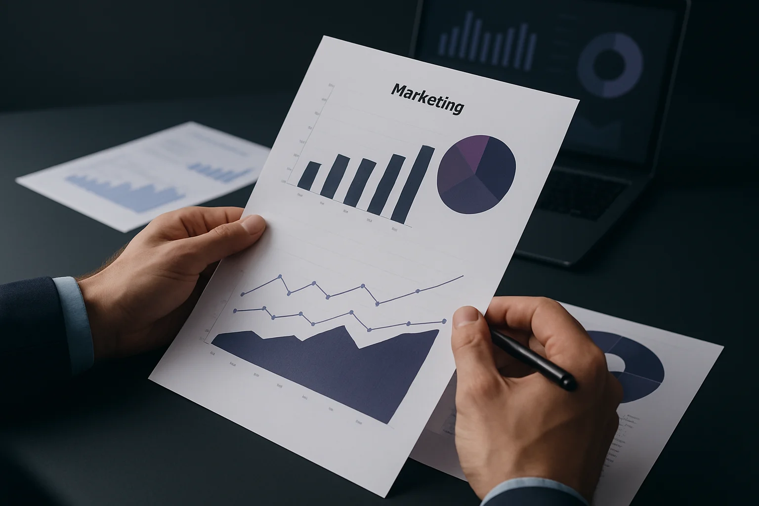 Como montar um relatório de marketing mensal que informa decisão